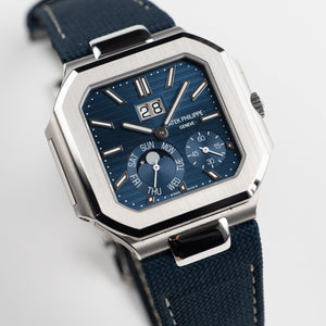 Patek Philippe Cubitus 5822P-001 Platinum Blue Dial Moon Phase (2024) — foto 5