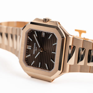 Patek Philippe Cubitus 7128/1R-001 Rose Gold Brown Dial (2026) — foto 7