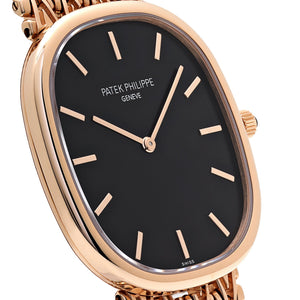 Patek Philippe Golden Ellipse 5738/1R-001 Rose Gold Black Dial — foto 5