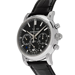 Patek Philippe Grand Complications 5204P-011 Perpetual Calendar Chronograph Platinum Black Dial — foto 2