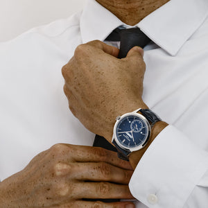 Patek Philippe Grand Complications 5236P-001 In-Line Perpetual Calendar Platinum Blue Dial (2025) — foto 3