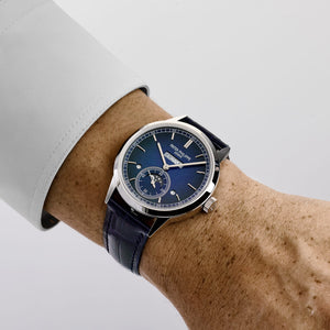 Patek Philippe Grand Complications 5236P-001 In-Line Perpetual Calendar Platinum Blue Dial (2023) — foto 2