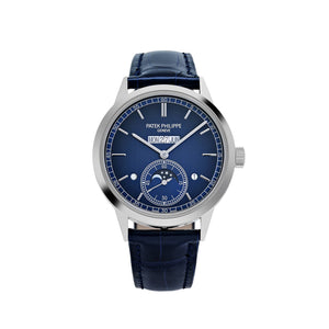 Patek Philippe Grand Complications 5236P-001 In-Line Perpetual Calendar Platinum Blue Dial (2025) — foto 1