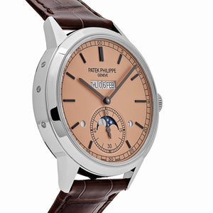 Patek Philippe Grand Complications 5236P-010 In-Line Perpetual Calendar Platinum Salmon Dial (2025) — foto 7
