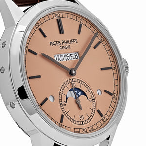 Patek Philippe Grand Complications 5236P-010 In-Line Perpetual Calendar Platinum Salmon Dial (2025) — foto 6
