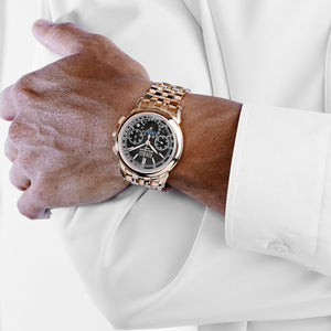 Patek Philippe Grand Complications 5270/1R-001 Chronograph Perpetual Calendar Rose Gold Black Dial (2019) — foto 3