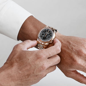 Patek Philippe Grand Complications 5270/1R-001 Chronograph Perpetual Calendar Rose Gold Black Dial (2019) — foto 2