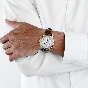 Patek Philippe Grand Complications 5270J-001 Perpetual Chronograph Yellow Gold White Dial (2024) — foto 3