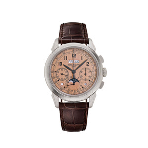 Patek Philippe Grand Complications 5270P-001 Perpetual Calendar Chronograph Platinum Salmon Dial (2020) — foto 1