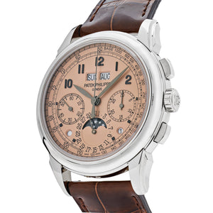 Patek Philippe Grand Complications 5270P-001 Perpetual Calendar Chronograph Platinum Salmon Dial (2020) — foto 5