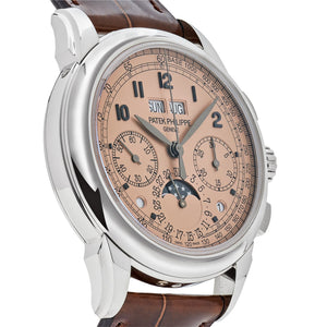 Patek Philippe Grand Complications 5270P-001 Perpetual Calendar Chronograph Platinum Salmon Dial (2020) — foto 6