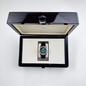 Patek Philippe Grand Complications 5270P-014 Perpetual Calendar Chronograph Platinum Green Dial — foto 8