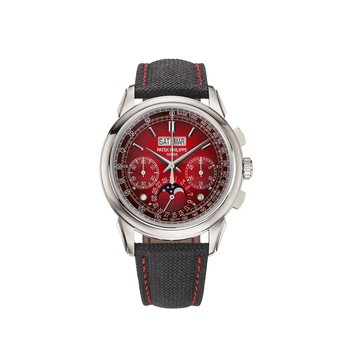 Patek Philippe Grand Complications 5270P-017 Perpetual Calendar Chronograph Platinum Red Dial (2026)