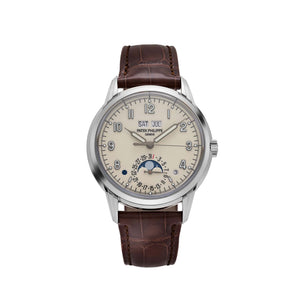 Patek Philippe Grand Complications 5320G-001 Perpetual Calendar White Gold Ivory Dial — foto 1