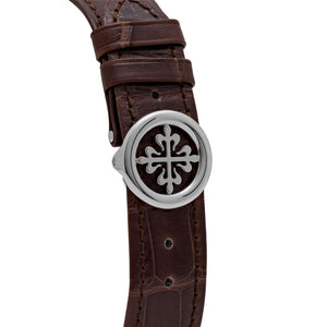 Patek Philippe Grand Complications 5320G-001 Perpetual Calendar White Gold Ivory Dial — foto 8