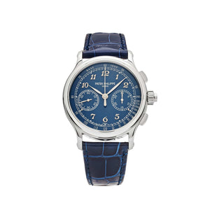 Patek Philippe Grand Complications 5370P-011 Split-Seconds Chronograph Platinum Blue Dial (2024) — foto 1