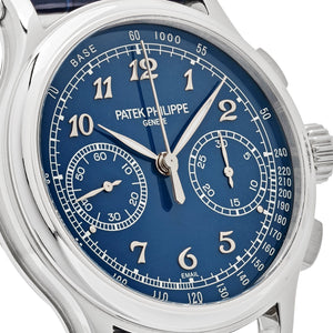 Patek Philippe Grand Complications 5370P-011 Split-Seconds Chronograph Platinum Blue Dial (2024) — foto 5