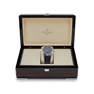 Patek Philippe Grand Complications 5370P-011 Split-Seconds Chronograph Platinum Blue Dial (2024) — foto 8