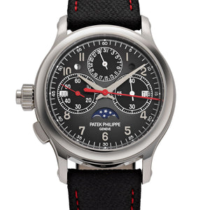 Patek Philippe Grand Complications 5373P-001 Split Seconds Perpetual Calendar 'Lefty' Chronograph Platinum (2025) — foto 5