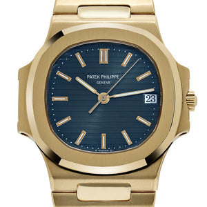 Patek Philippe Nautilus 3800/1 Yellow Gold Blue Dial — foto 4