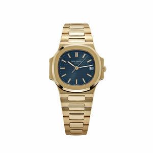 Patek Philippe Nautilus 3800/1 Yellow Gold Blue Dial — foto 1