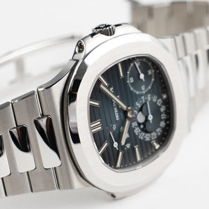 Patek Philippe Nautilus 5712/1A-001 Moon Phases Stainless Steel Blue Dial (2022) — foto 5