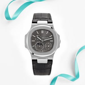 Patek Philippe Nautilus 5712G-001 'Tiffany & Co.' White Gold Grey Dial Moon Phases (2023) — foto 1