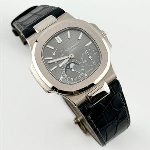 Patek Philippe Nautilus 5712G-001 'Tiffany & Co.' White Gold Grey Dial Moon Phases (2023) — foto 2