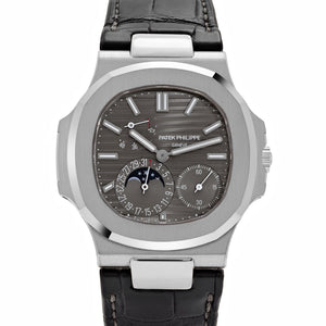 Patek Philippe Nautilus 5712G-001 White Gold Grey Dial Moon Phases (2019) — foto 4