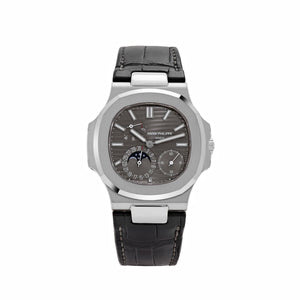 Patek Philippe Nautilus 5712G-001 White Gold Grey Dial Moon Phases (2019) — foto 1