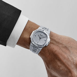 Patek Philippe Nautilus 5719/10G-010 White Gold Diamond Set — foto 2