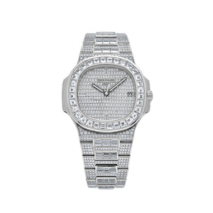 Patek Philippe Nautilus 5719/10G-010 White Gold Diamond Set — foto 1