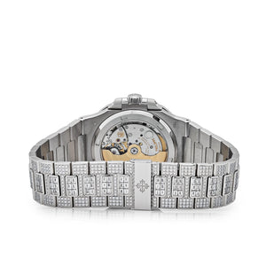 Patek Philippe Nautilus 5719/10G-010 White Gold Diamond Set — foto 7