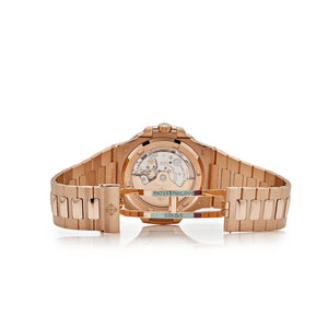 Patek Philippe Nautilus 5723/1R-001 Rose Gold Diamond Bezel — foto 7
