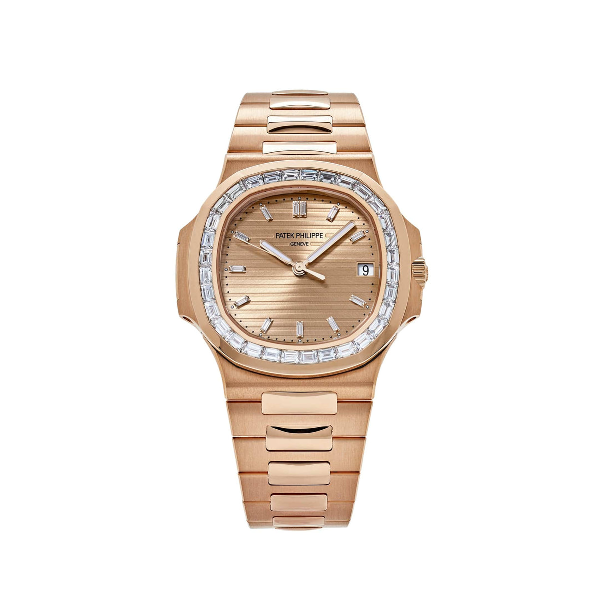 Patek Philippe Nautilus 5723/1R-001 Rose Gold Diamond Bezel