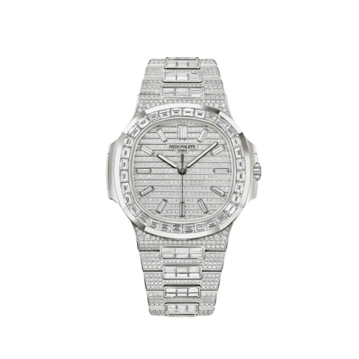 Patek Philippe Nautilus 5811/1460G-001 White Gold Full Diamond (2025)
