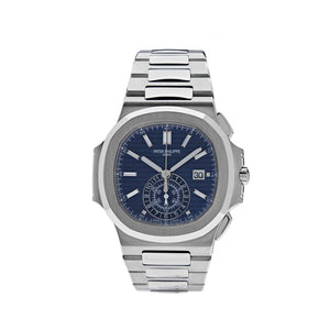 Patek Philippe Nautilus 5976/1G-001 '40th Anniversary' Chronograph White Gold Blue Diamond Dial Limited Edition — foto 1