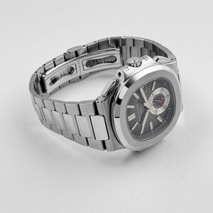 Patek Philippe Nautilus 5980/1A-014 Chronograph Stainless Steel Grey Dial — foto 4