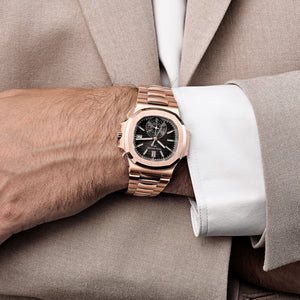Patek Philippe Nautilus 5980/1R-001 Chronograph Rose Gold (2021) — foto 3