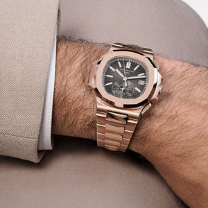 Patek Philippe Nautilus 5980/1R-001 Chronograph Rose Gold (2021) — foto 2