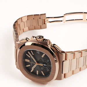Patek Philippe Nautilus 5980/1R-001 Chronograph Rose Gold (2019) — foto 5