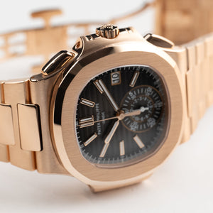 Patek Philippe Nautilus 5980/1R-001 Chronograph Rose Gold (2021) — foto 7