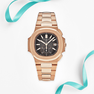 Patek Philippe Nautilus 5980/1R-001 'Tiffany & Co.' Chronograph Rose Gold — foto 1