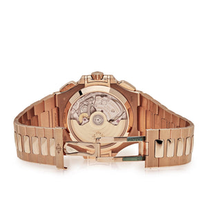 Patek Philippe Nautilus 5980/1R-001 'Tiffany & Co.' Chronograph Rose Gold — foto 4