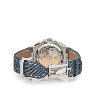 Patek Philippe Nautilus 5980/60G-001 'Denim' Flyback Chronograph White Gold Blue-Gray Dial (2025) — foto 7