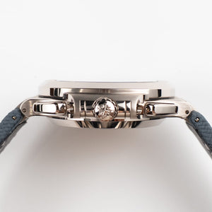 Patek Philippe Nautilus 5980/60G-001 'Denim' Flyback Chronograph White Gold Blue-Gray Dial (2025) — foto 9