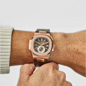 Patek Philippe Nautilus 5980R-001 'Tiffany & Co' Chronograph Rose Gold (2022) — foto 2