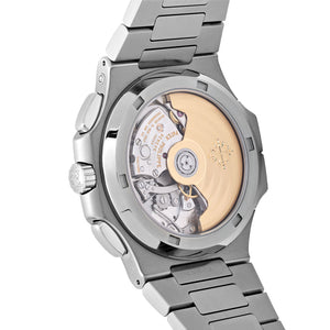 Patek Philippe Nautilus 5990/1A-011 'Travel Time' Flyback Chronograph Stainless Steel Blue Dial (2024) — foto 7