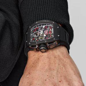 Richard Mille RM 011 AK TI Felipe Massa Titanium Red Numeral — foto 2
