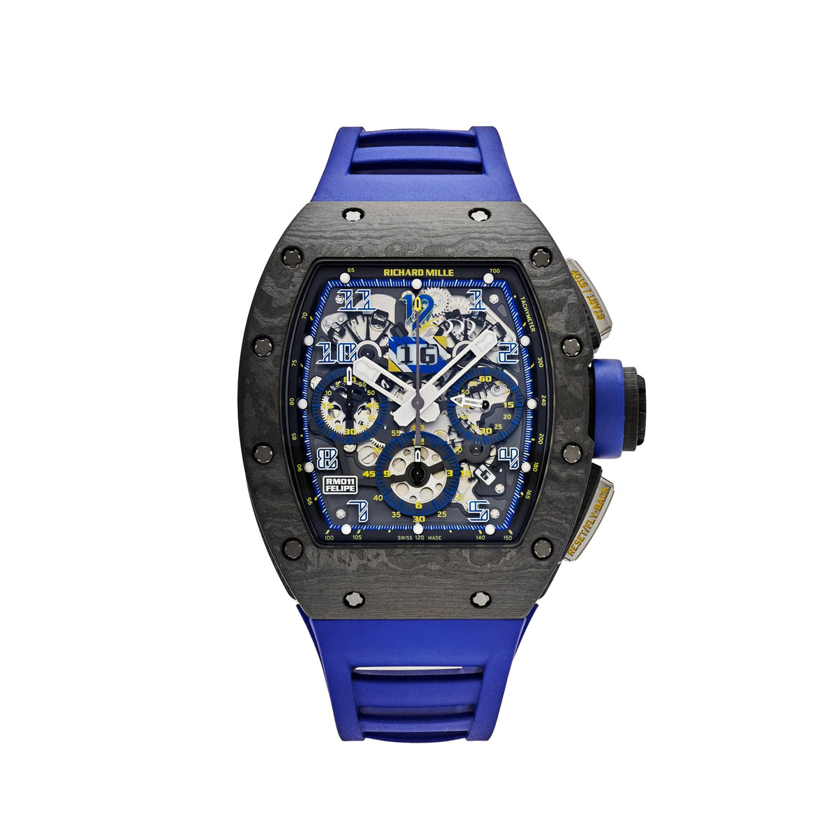 Richard Mille RM 011 Automatic Flyback Chronograph Felipe Massa 10th Anniversary Carbon TPT Titanium Limited Edition of 100